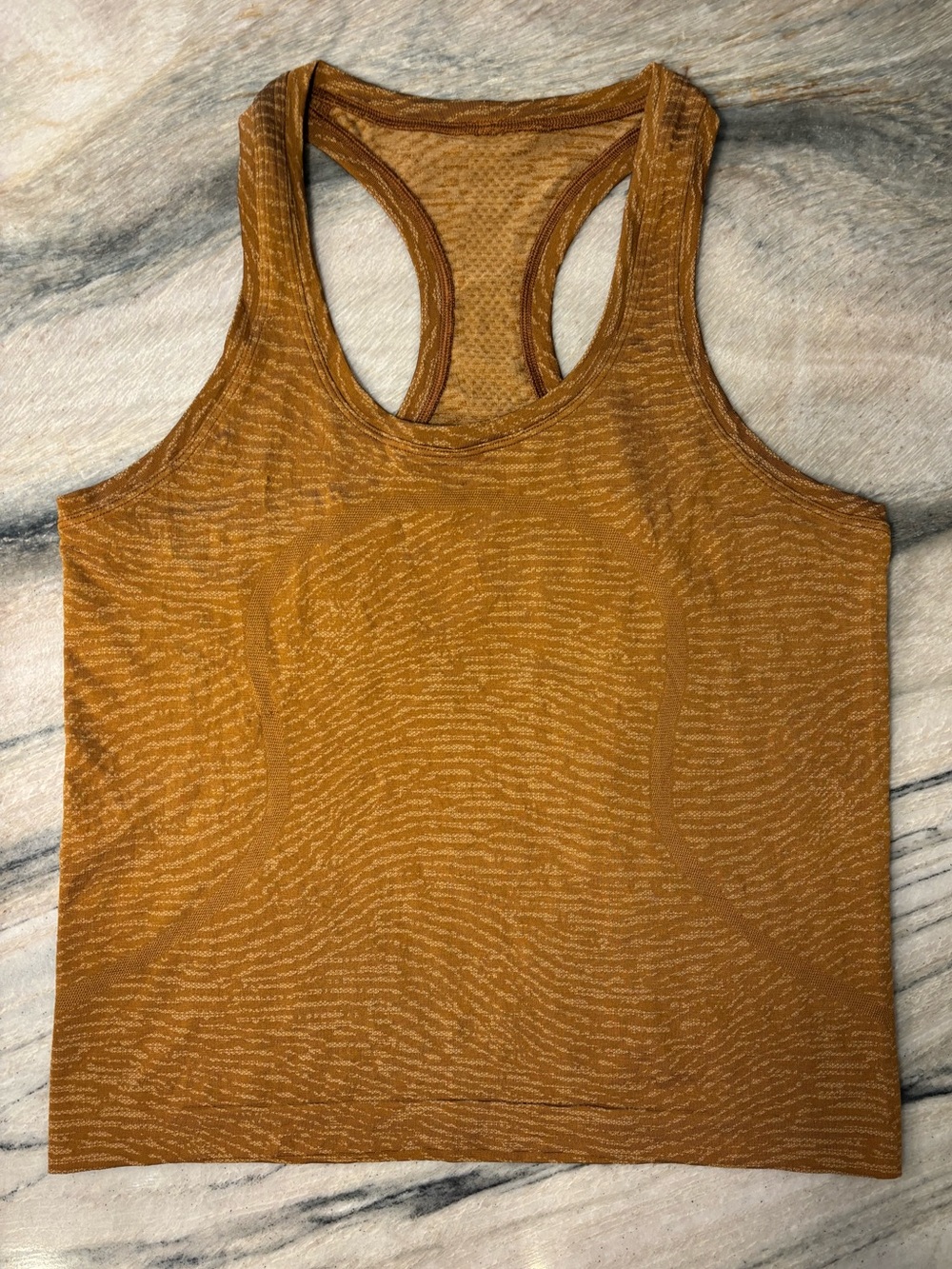LULULEMON Swiftly Tech Racerback Tank Top 2.0 *Race Length Copper / Tan